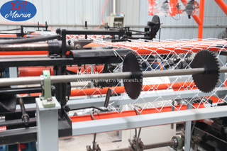 Galvanized Chain Link Fence Making Machine 