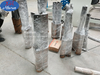 2m Width Single Wire Automatic PVC Diamond Mesh Chain Link Fence Making Machine