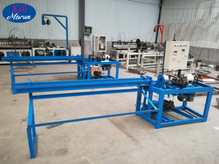 Double Balanced Spiral Grid Steel Wire Conveyor Belt Making Machine - Customizable Production Line