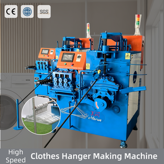 Operator Friendly Stainless Steel Clothes Hanger Machine with Efficient Control Panel 