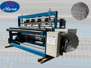 2-6mm Vibrating Screen Crimped Wire Mesh Weaving Loom 