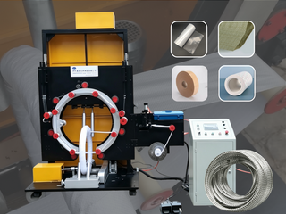 Vertical Automatic Coil Wrapping Machine for Razor Barbed Wire with Rust-Proof & Moisture-Proof Packaging