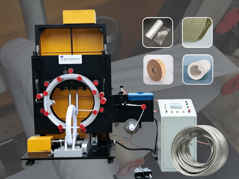 Vertical Automatic Coil Wrapping Machine for Razor Barbed Wire with Rust-Proof & Moisture-Proof Packaging