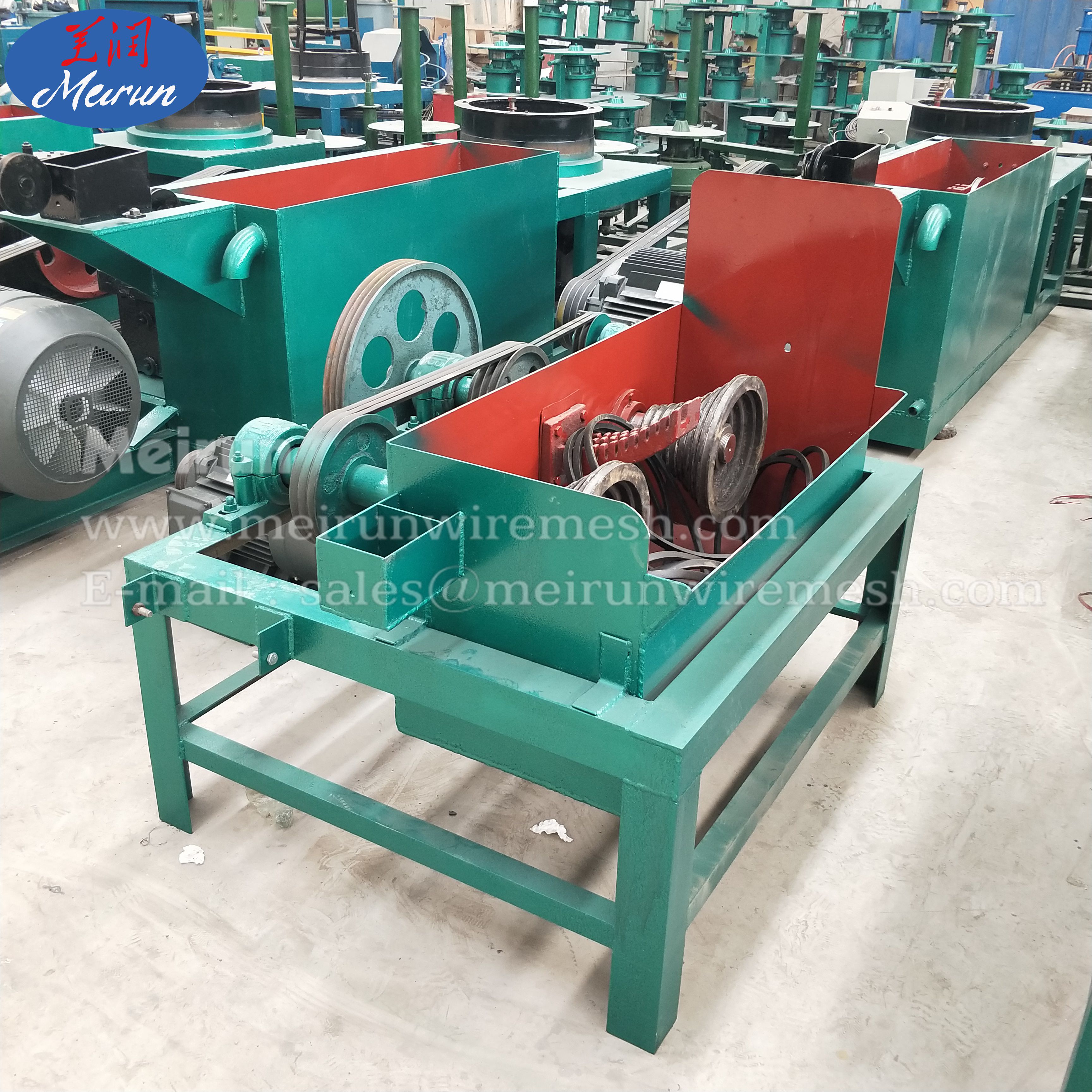 Water Tank Wire Drawing Machine