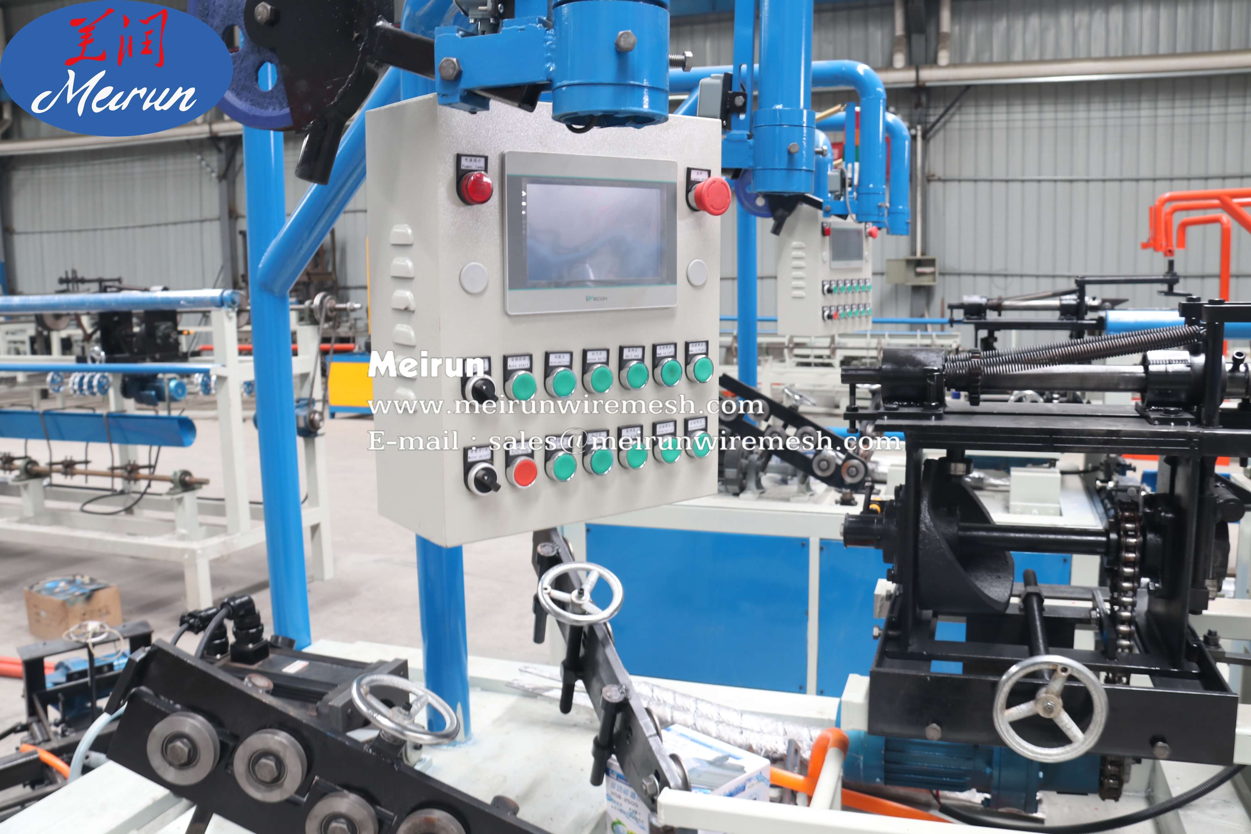 Chain Mesh Fencing Wire Netting Machine 