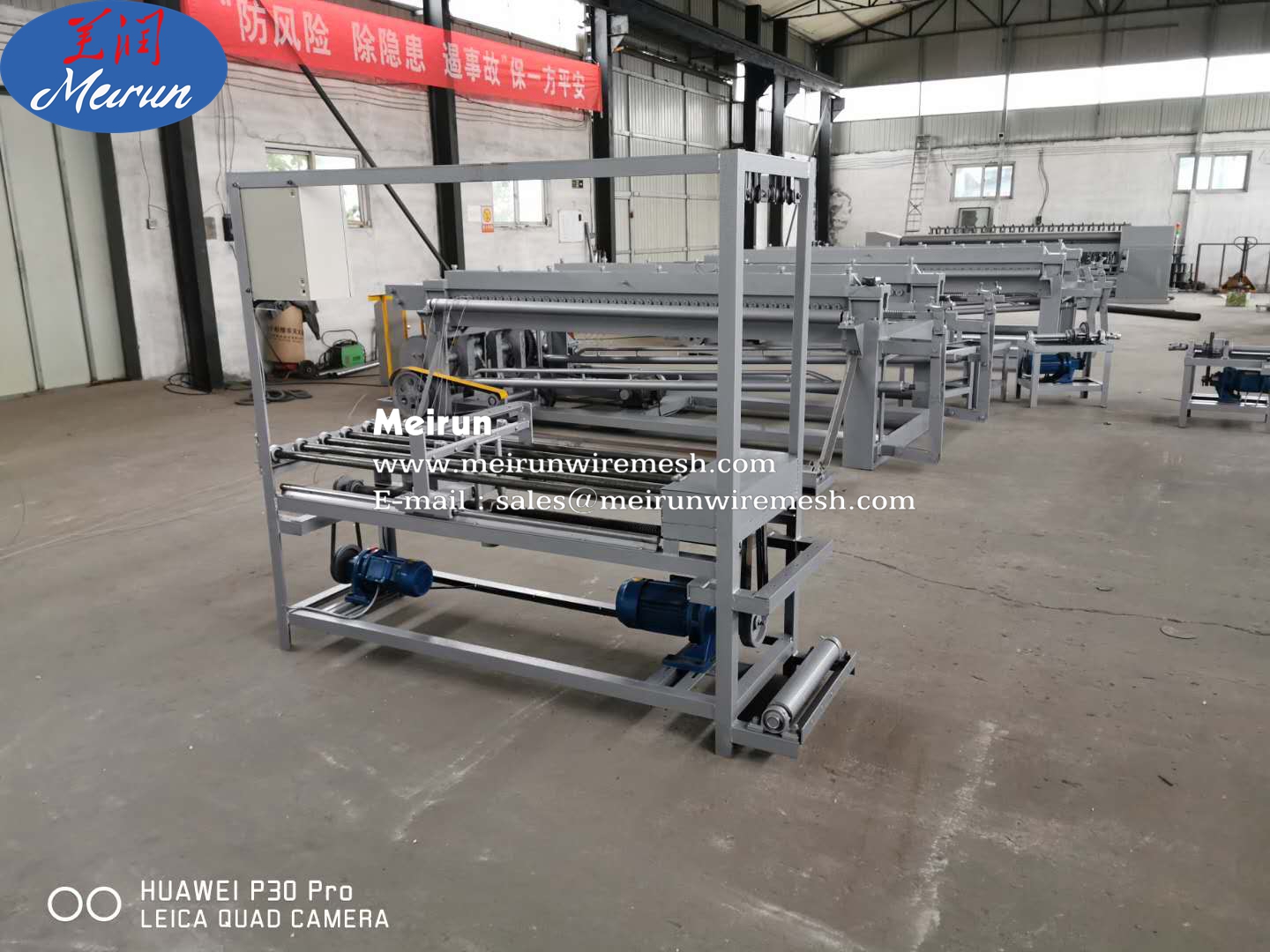 Automatic Gabion Mesh Machine
