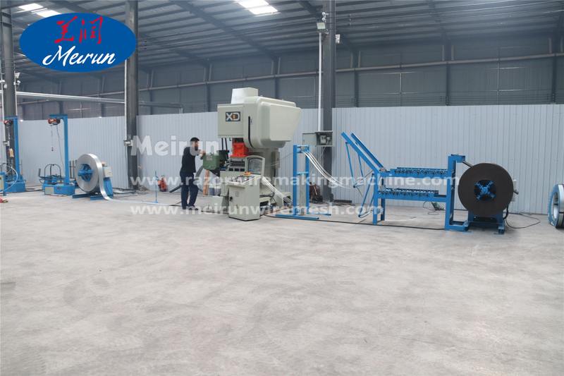Barbed Wire Clips Razor Wire Fence Machine