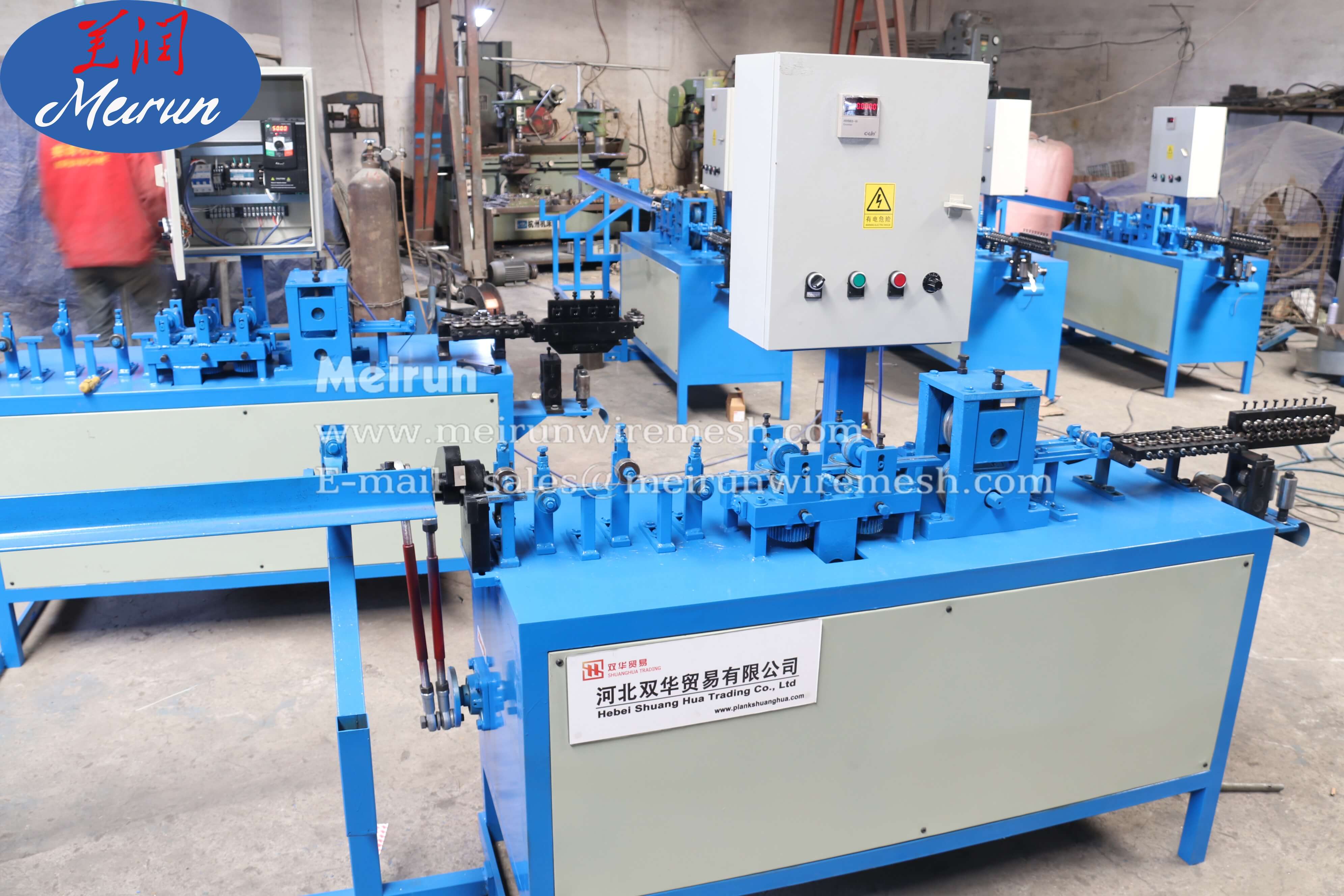 Razor Barbed Wire Fence Straightener And Cutting Machine