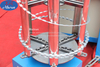 Razor Barbed Coiling Wire Machine And Forming Machine Produce Line 