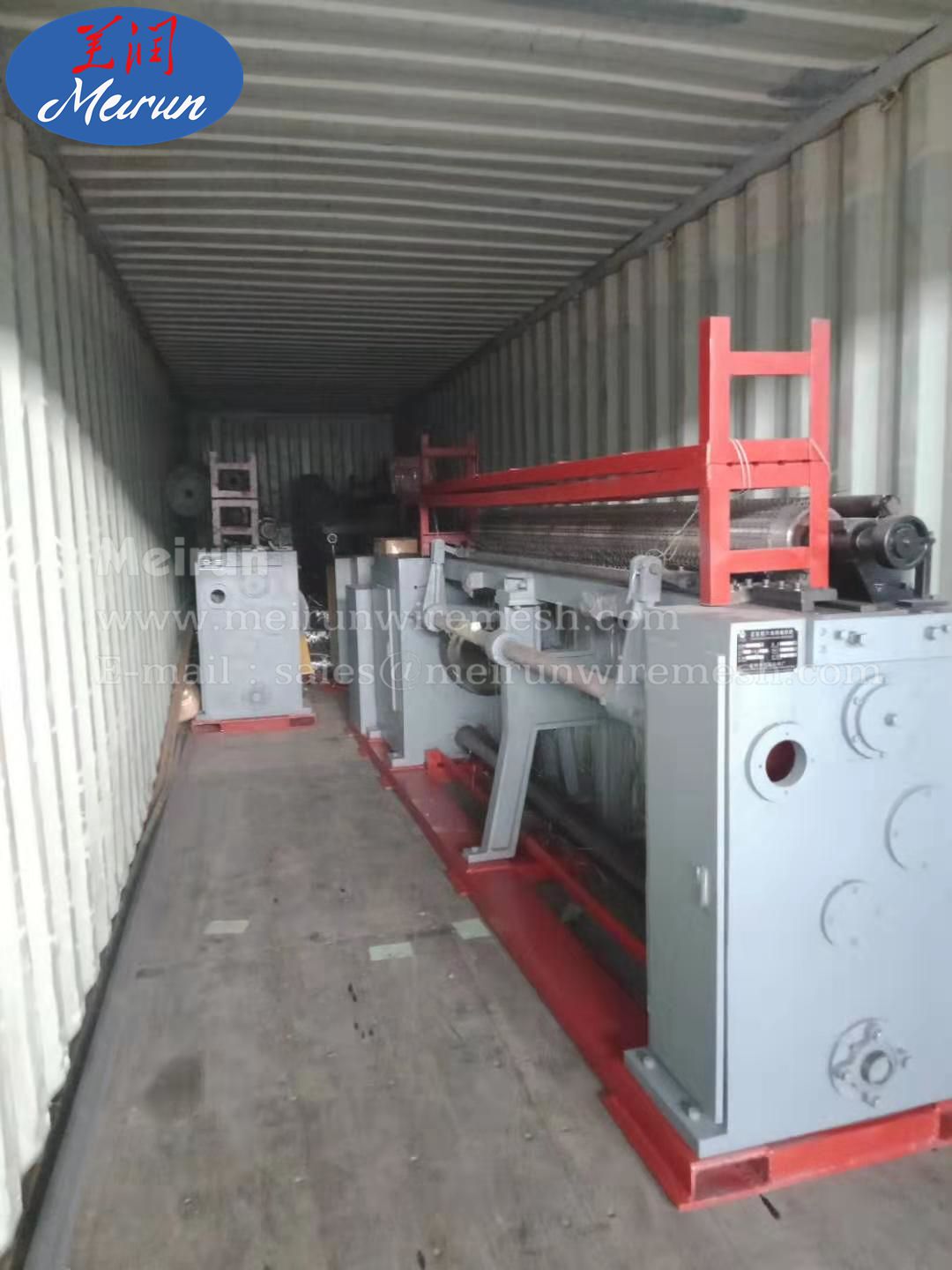 Automatic Hexagonal Gabion Box Wire Mesh Machine