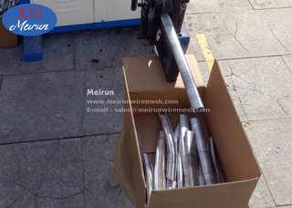 Professinal Manufacturer Hot Melt Tapes Hog Ring / C Shape Nails Making Machine