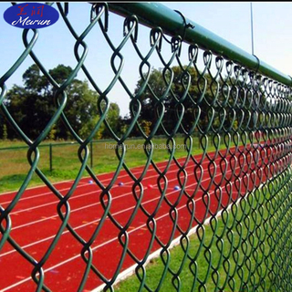 Reliable Quality PVC Coated Wire / Galvanized Wire Chain Link Fence Machine