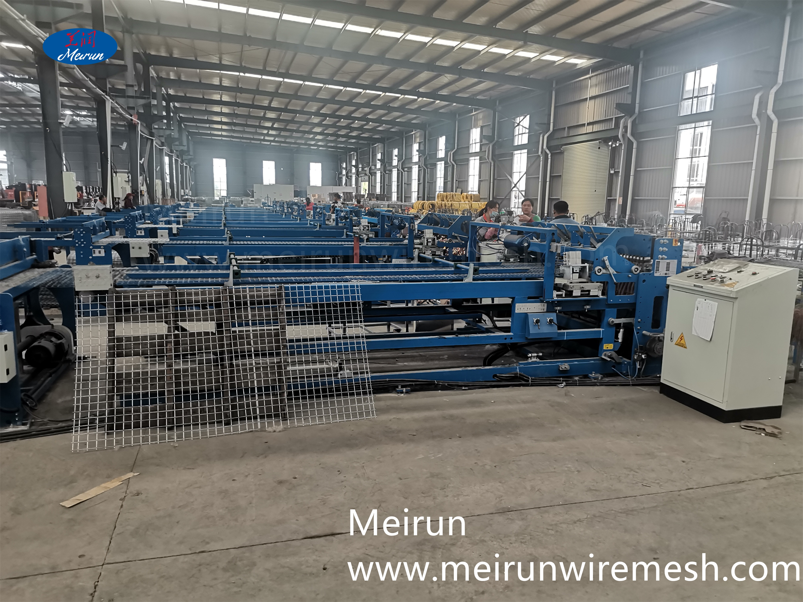 Best Price Automatic Welded Wire Mesh Fence Panels Making Machine