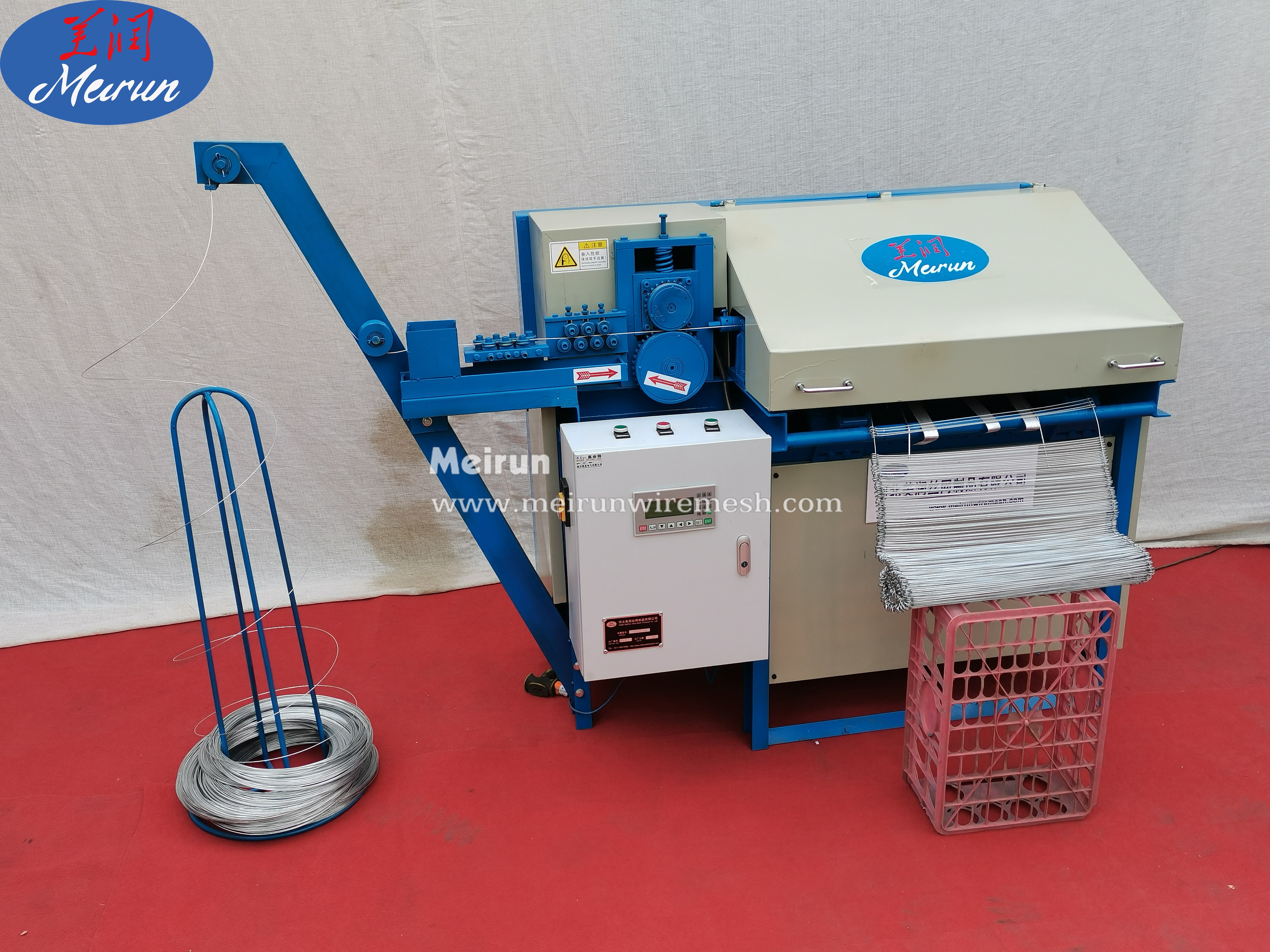 Zinc Coated Double Loop Tie Wire Machine for Baling for Steel Bar