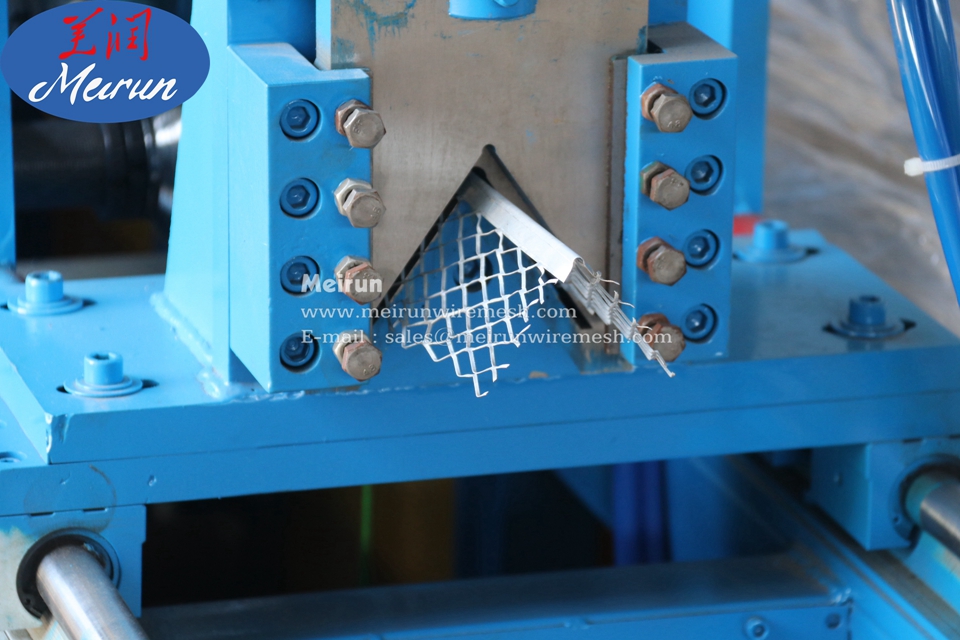  Angle Beads Machine Fiberglass Wire Mesh Weave Making Machine 
