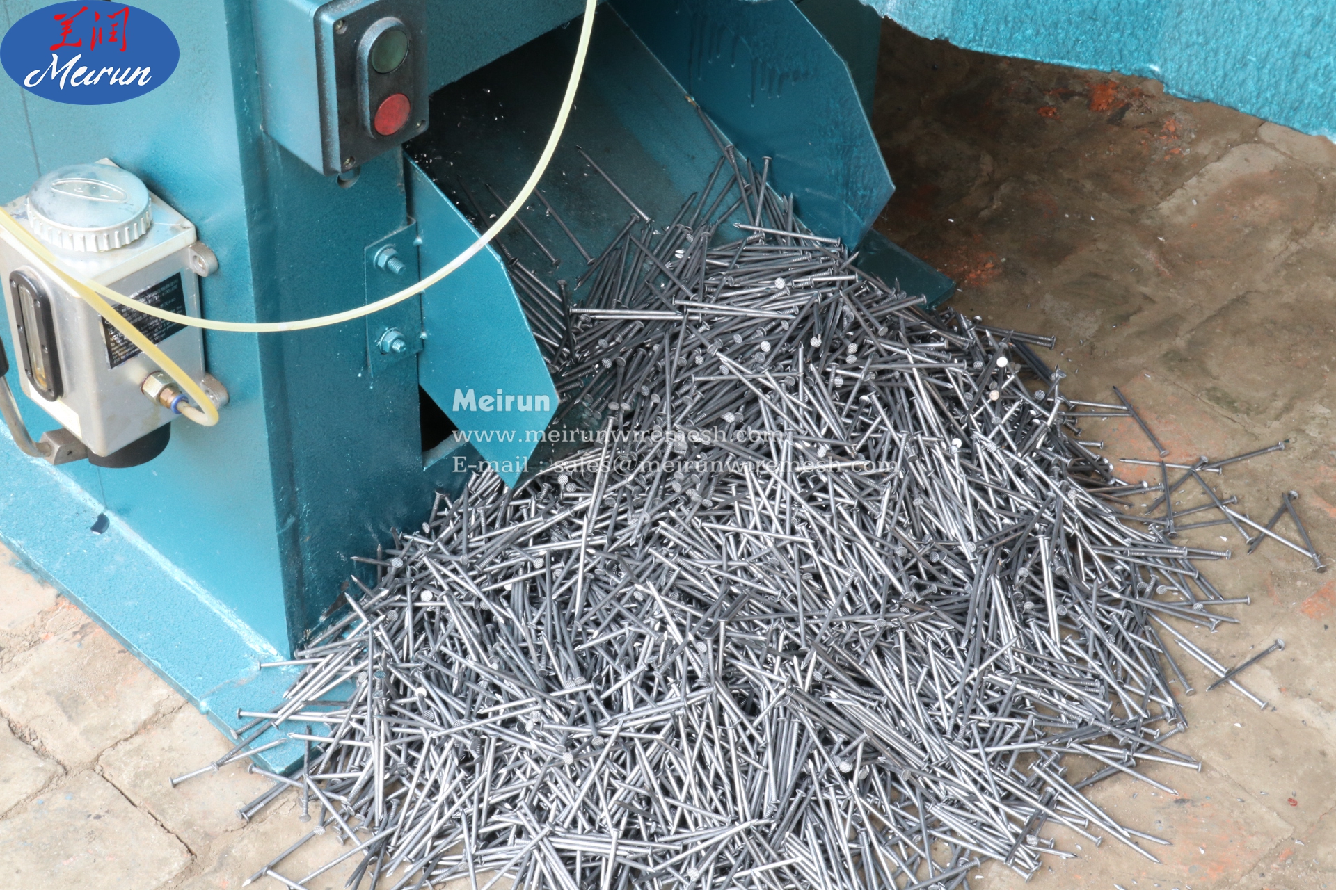 Cheap Price Coil Nail Making Machine Copper Steel Motor Training Power Technical Sales