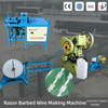  Durable Common Speed Wire Razor Barbed Making Machine for Plants and Farms-Fast Delivery