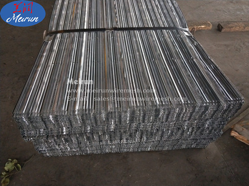 Galvanized Hi Rib Lath Formwork Machine 