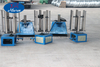 Barrier concertina razor barbed wire fence making machine