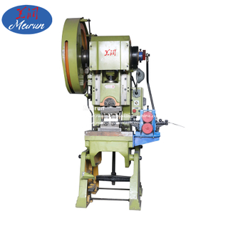 Razor Blade Barbed Wire Clips Making Machine 