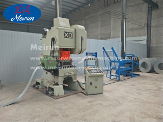 Barbed Wire Clips Razor Wire Machine