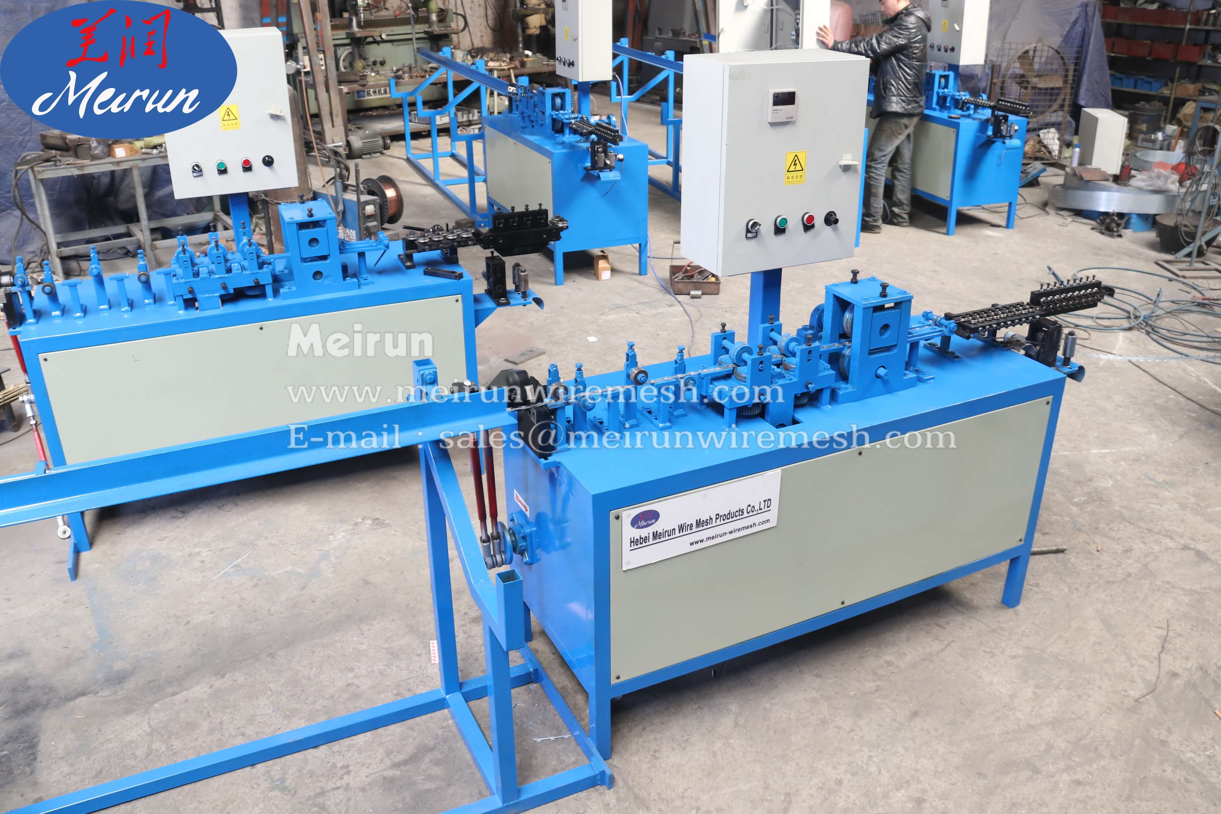 Razor Barbed Wire Straight Machine