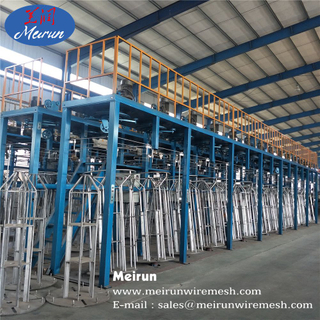  Automatic Wire Drawing Galvanized Produce Line Making Machine 