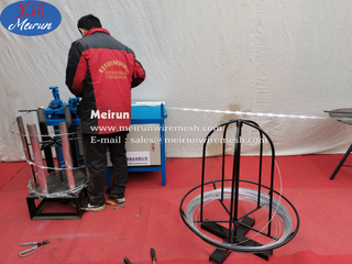 Best Quality Razor Barbed Wire Making Machine 