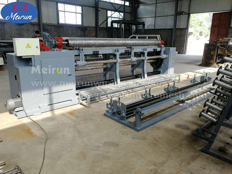 Automatic Hexagonal Gabion Box Wire Mesh Machine
