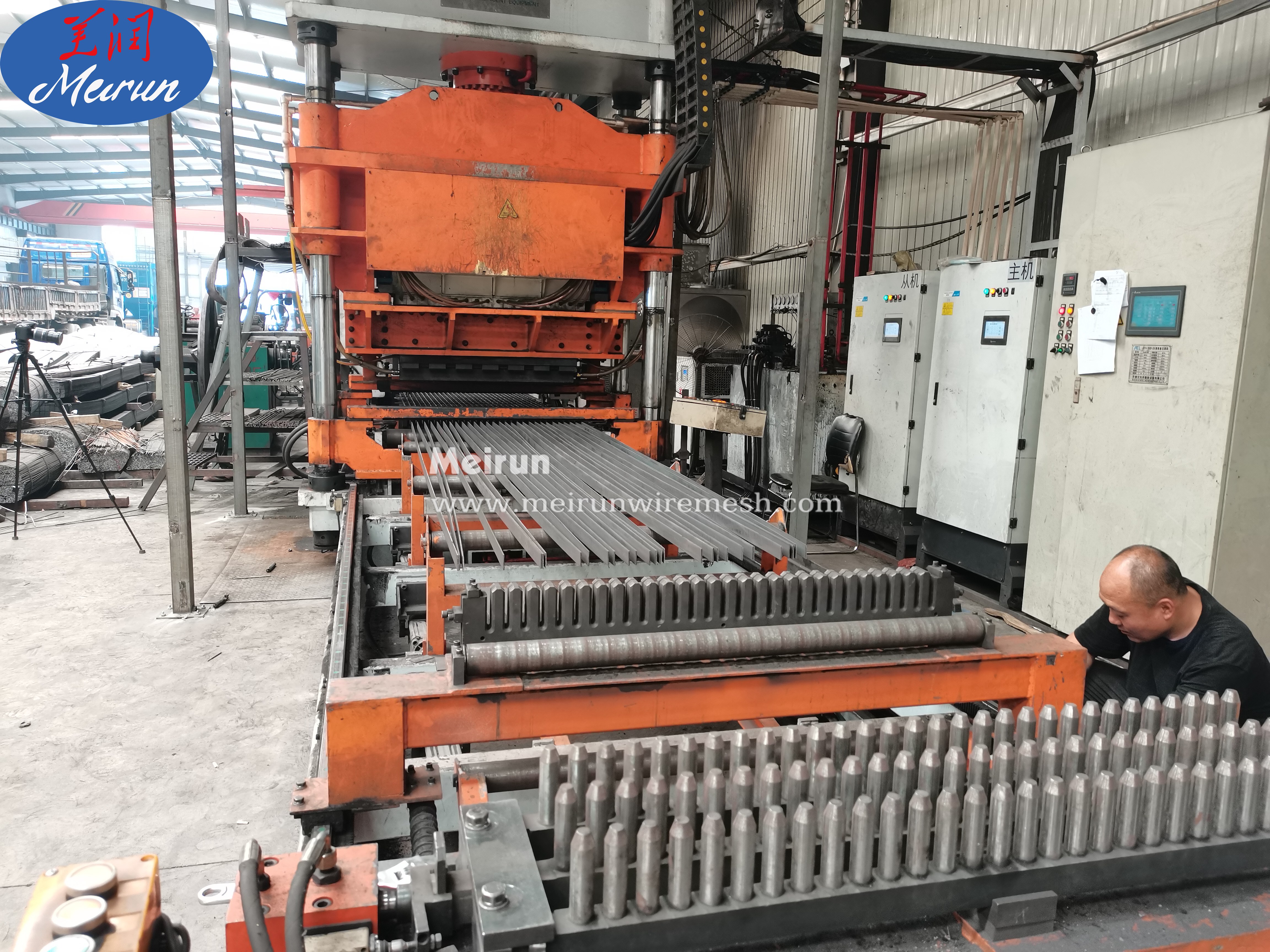 Grating Welding Machine Mild Steel Material Steel Steel Grating 