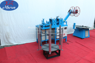  Razor Barbed Wire Fence Coiler Welded Making Machine