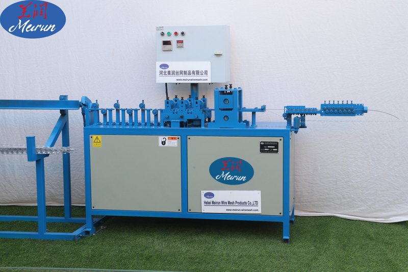  High-Quality Automatic Razor Blade Wire Straightening and Cutting Machine for Fencing