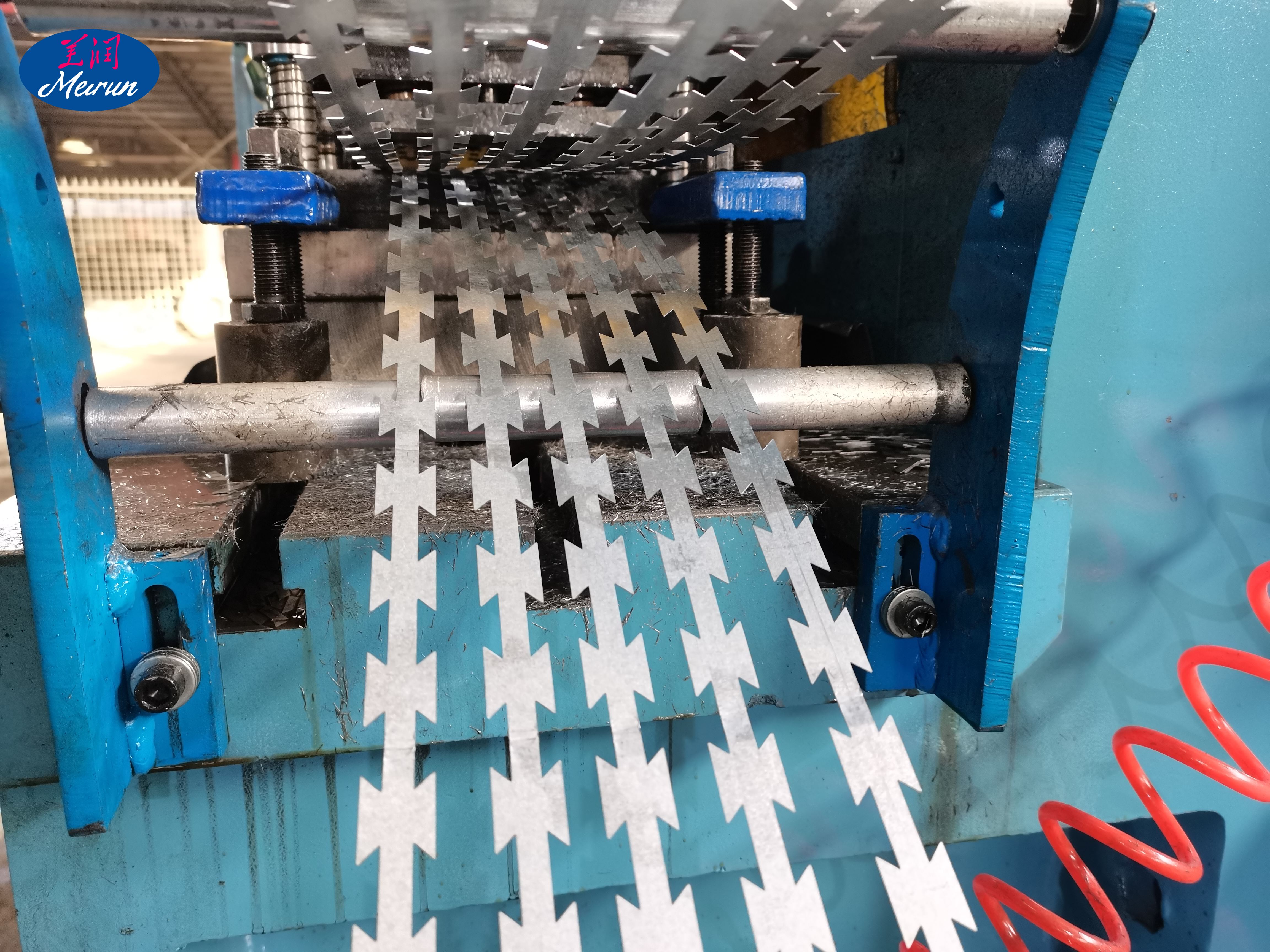 High Speed Automatic Razor Barbed Wire Production Line Designed for Multiple Barbed Wire Variants