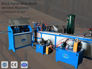 Steel Wire Brickforce Mesh Making Machine for Enhanced Masonry Tensile Strength