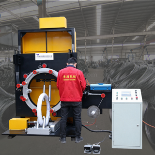 Fully Auto Wire Coil Packing Machine Designed for Razor Barbed Wire and Metal Wire Coil