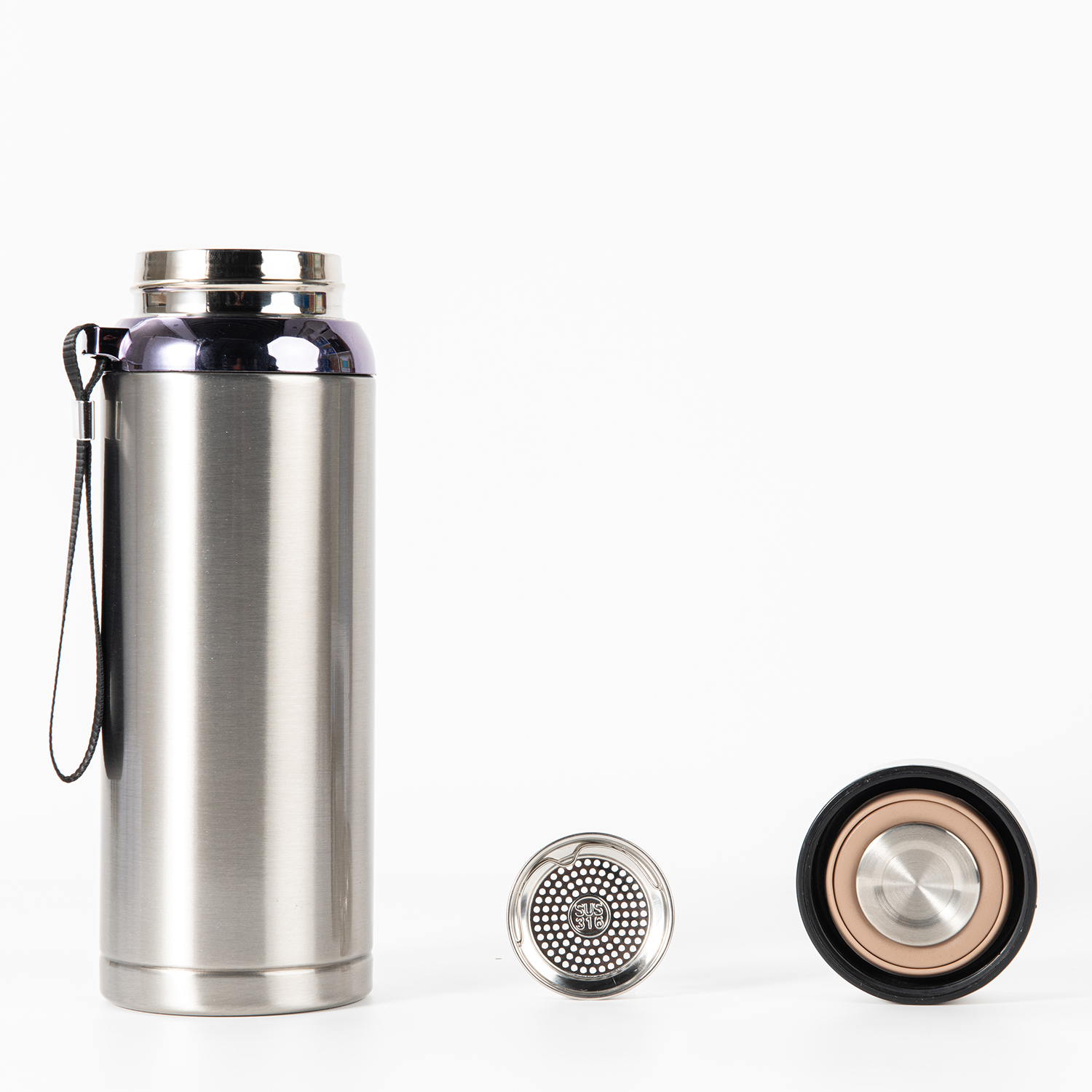 Custom LOGO 316 Stainless Steel Vacuum Flasks kettle Insulated Thermos Water Bottle