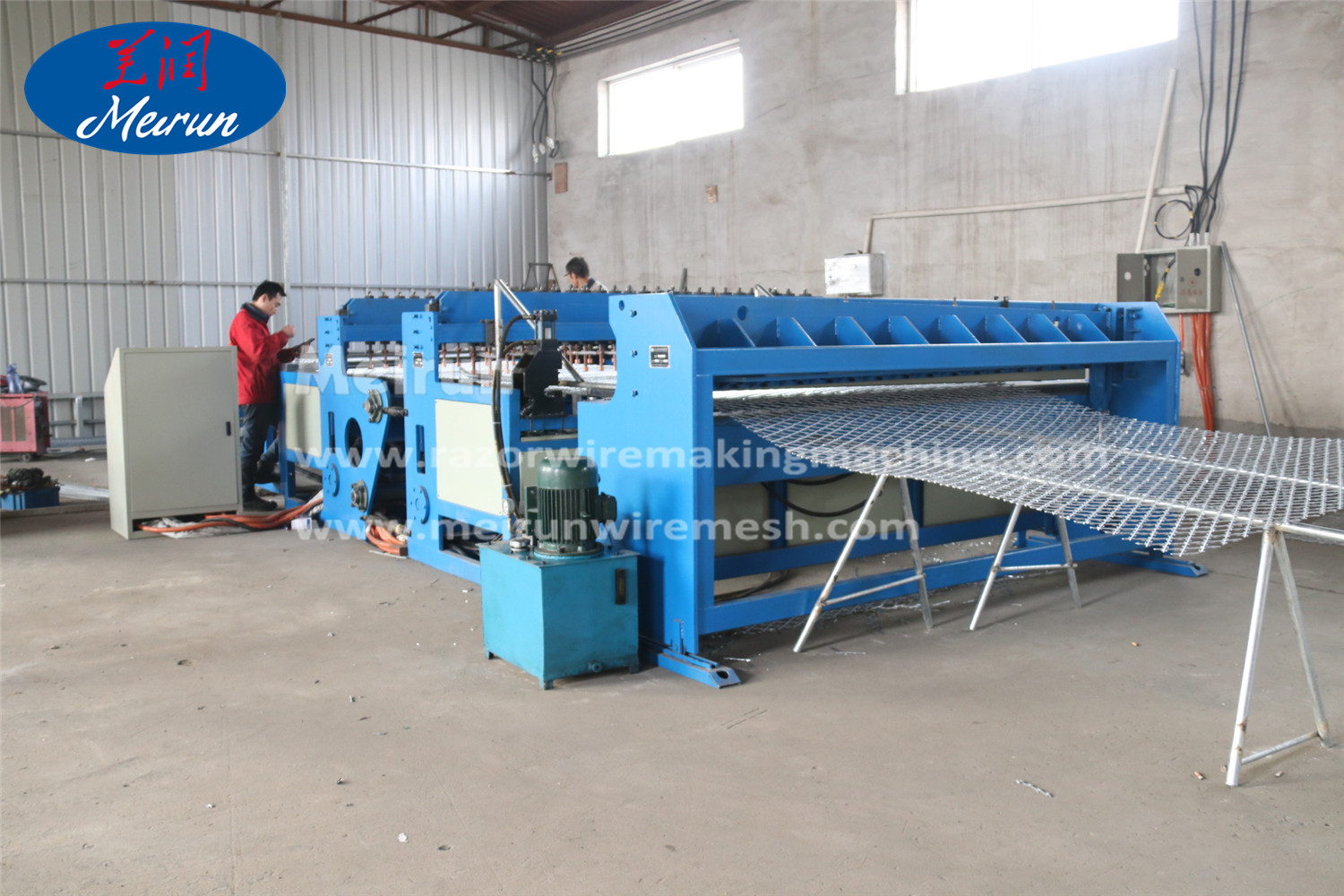 Razor Barebd Wire Mesh Welding Machine 