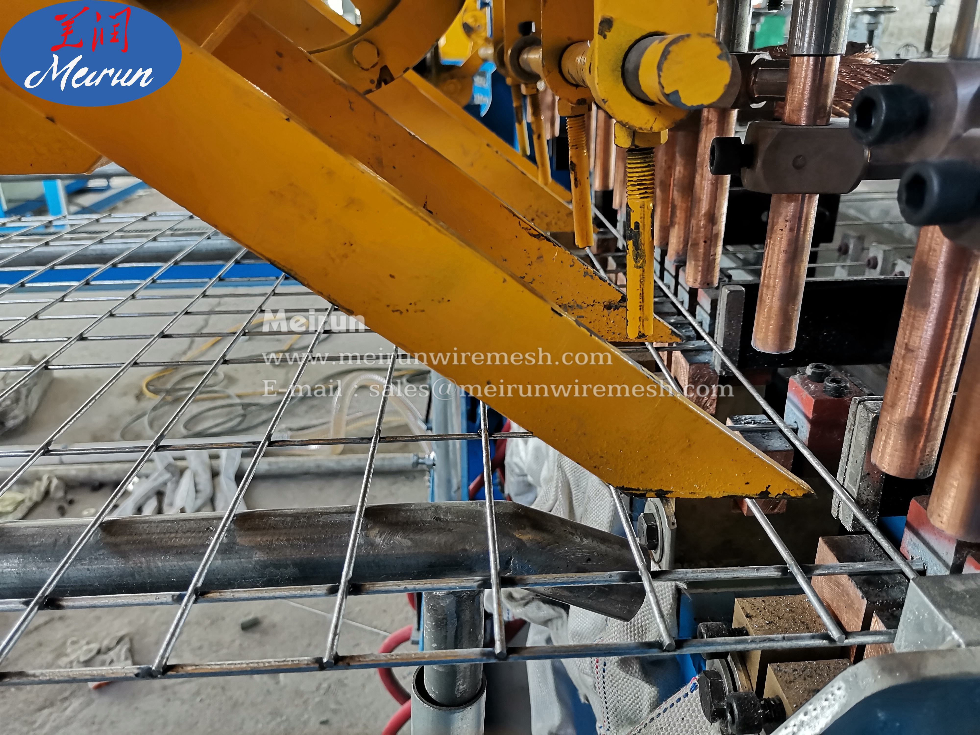 Hot Sale 2500mm Welded Wire Mesh Machine Production Line