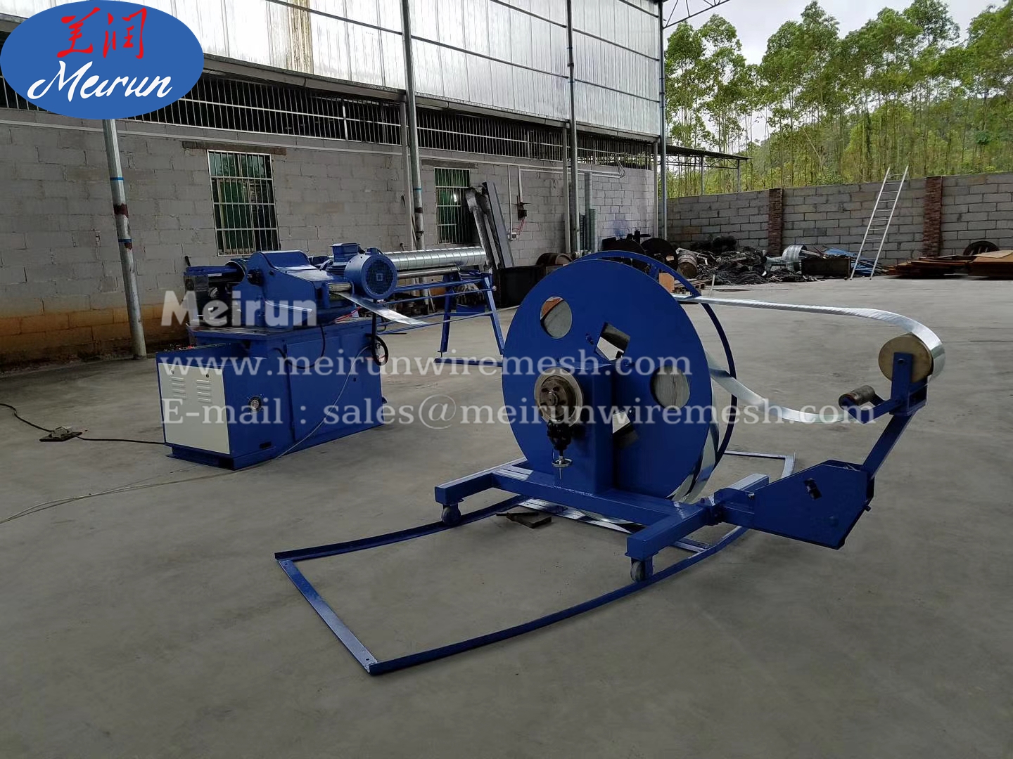 Aluminum Insulated Flexible Duct/Pipe /Tube Forming Machine