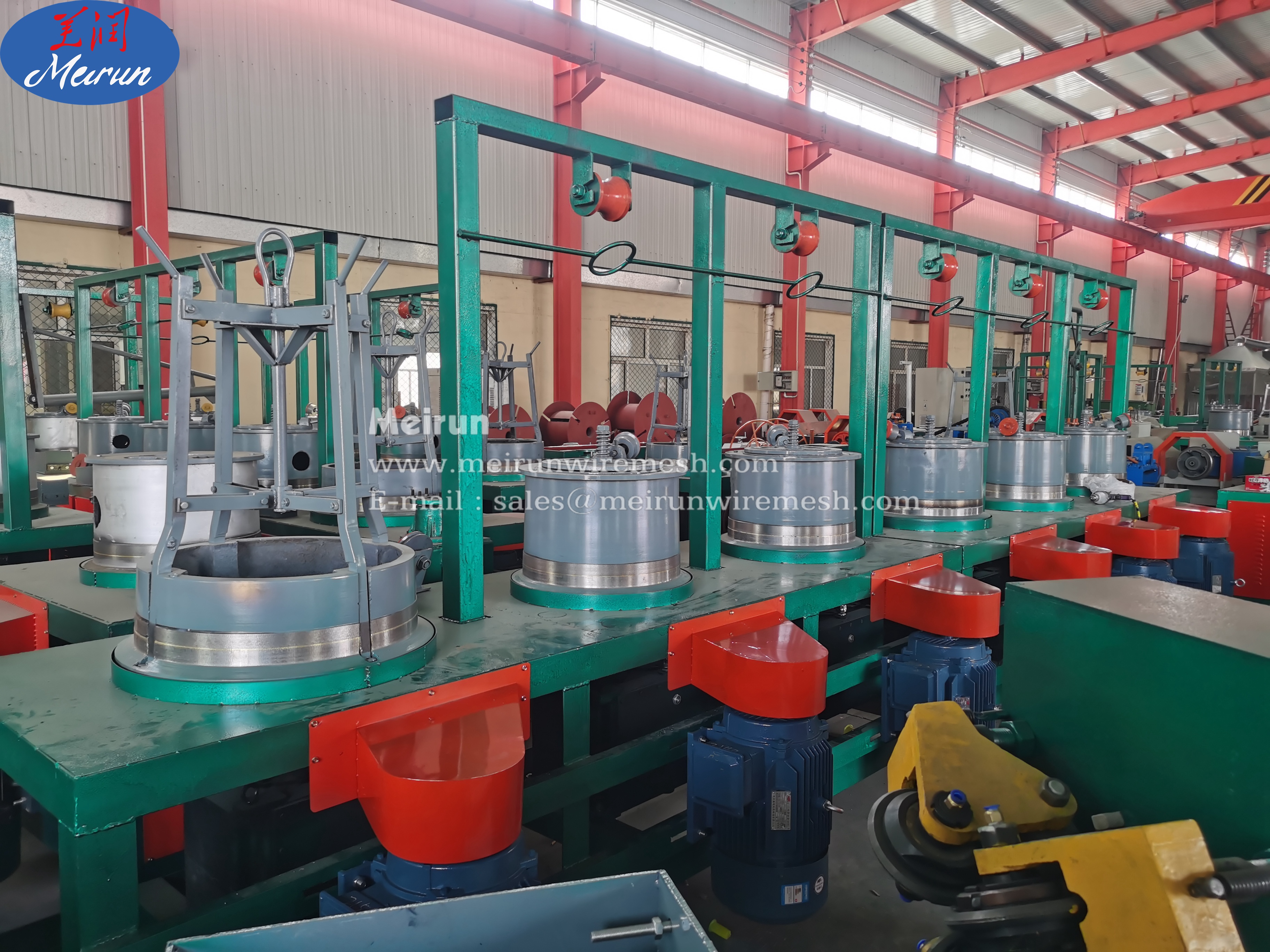 High Efficiency Straight Line Water tank wire drawing making machine