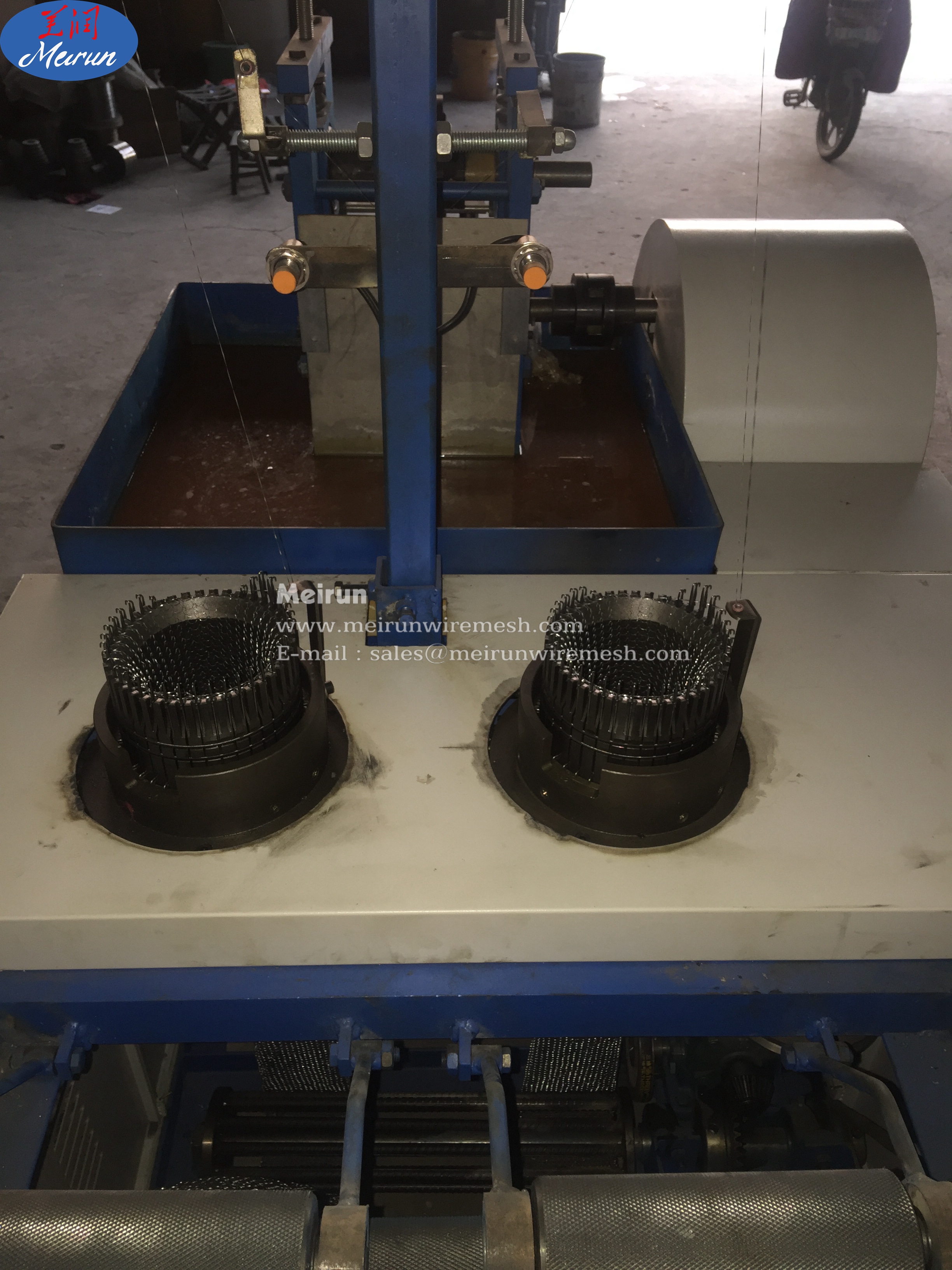  Stainless Steel Wool Scrubber Making Machine