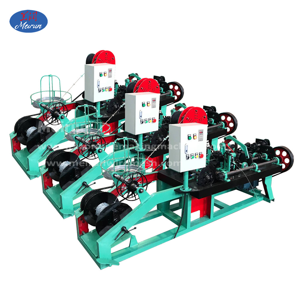Factory Direct Single And Double Strand Barbed Wire Making Machine