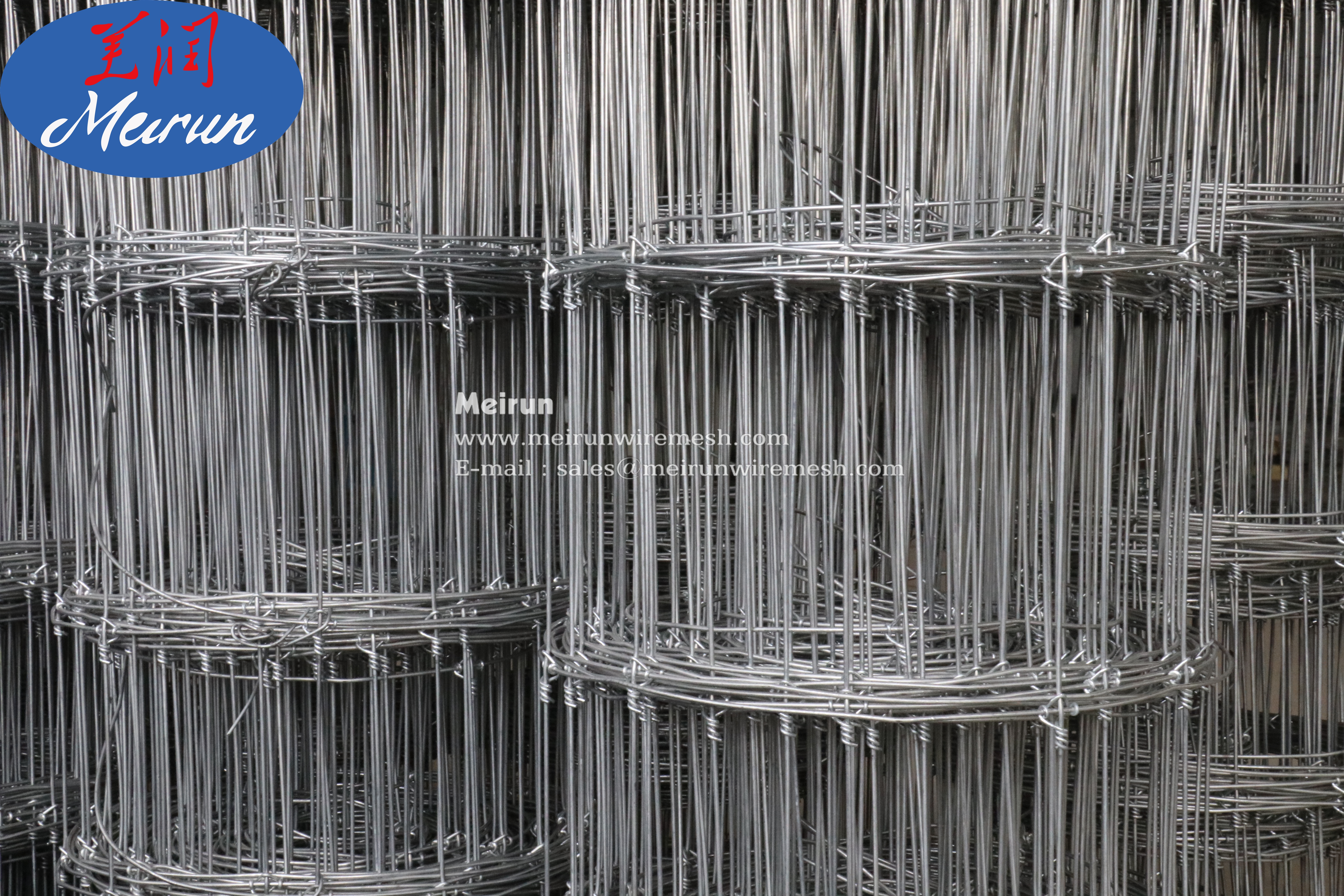 Full Automatic Fixed Knot Field Fence Machine Grassland Fence Mesh Machine