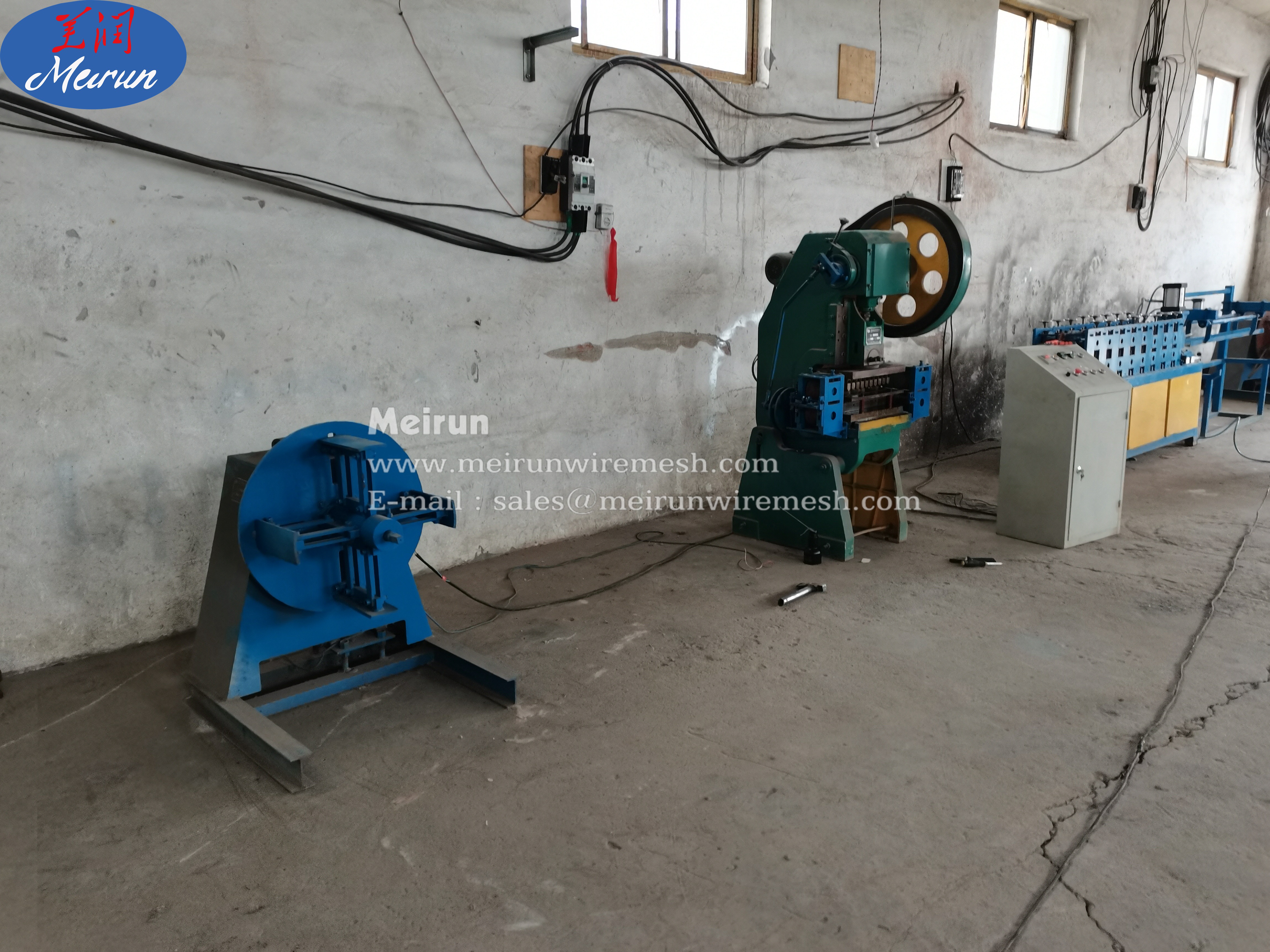 Brick Force Welded Mesh Machine