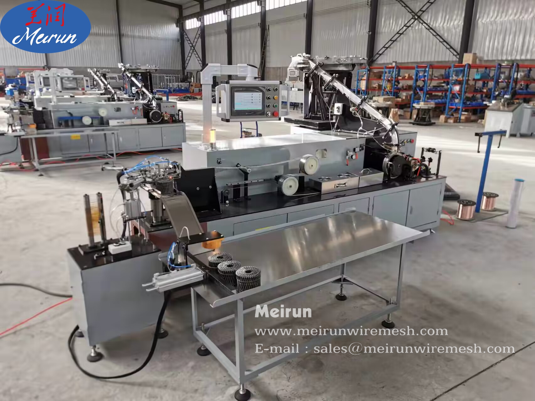 Nail Coils Rolling Making Machine 