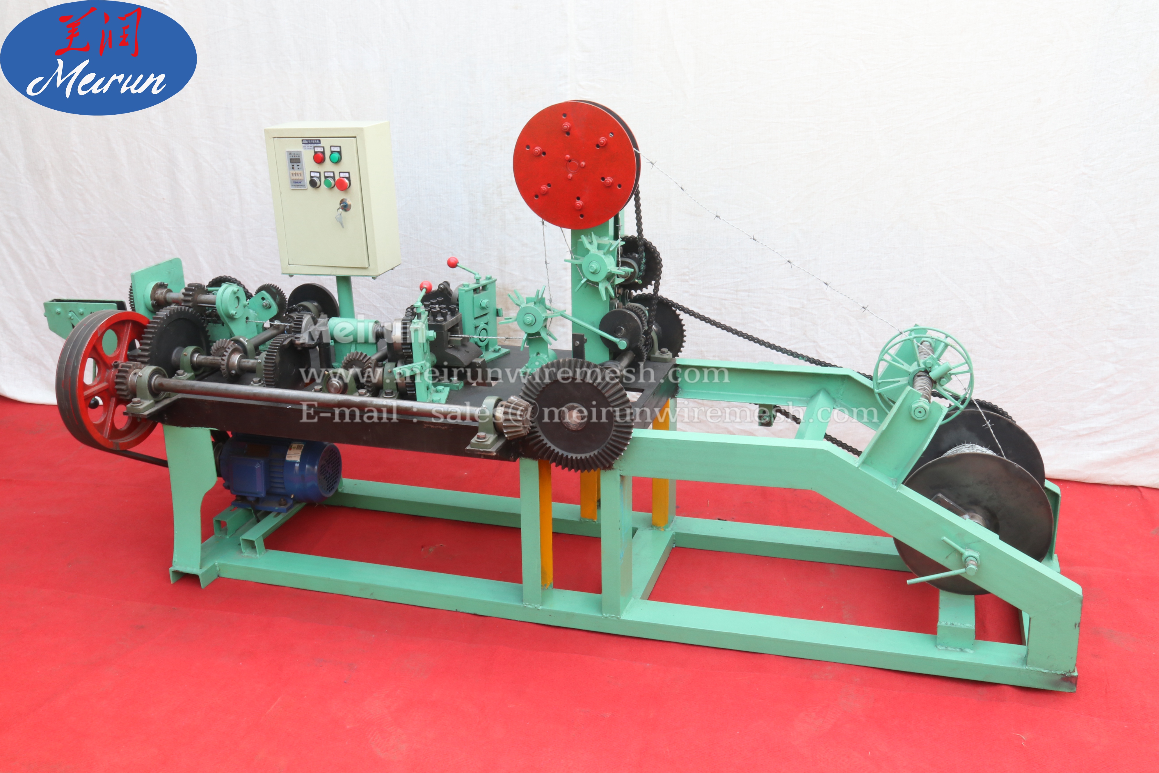Anping Best Price Automatic Barbed Wire Making Machine Factory Supplier