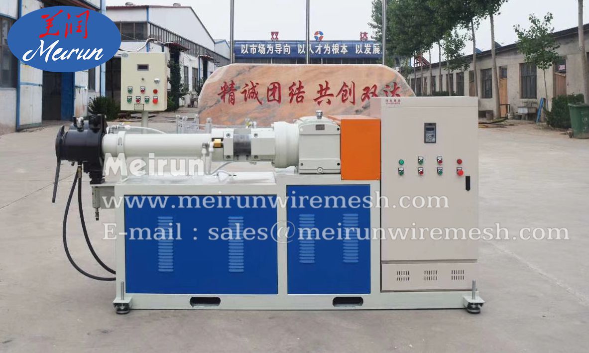 Best Quality Pvc Power Coated Extruder Wire Machine 