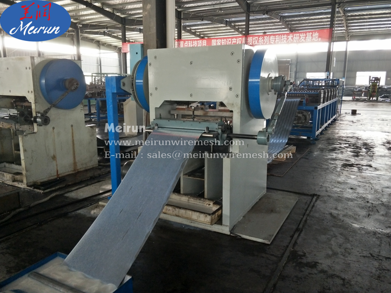 Galvanized Hi Rib Lath Formwork Making Machine Used for Construction 
