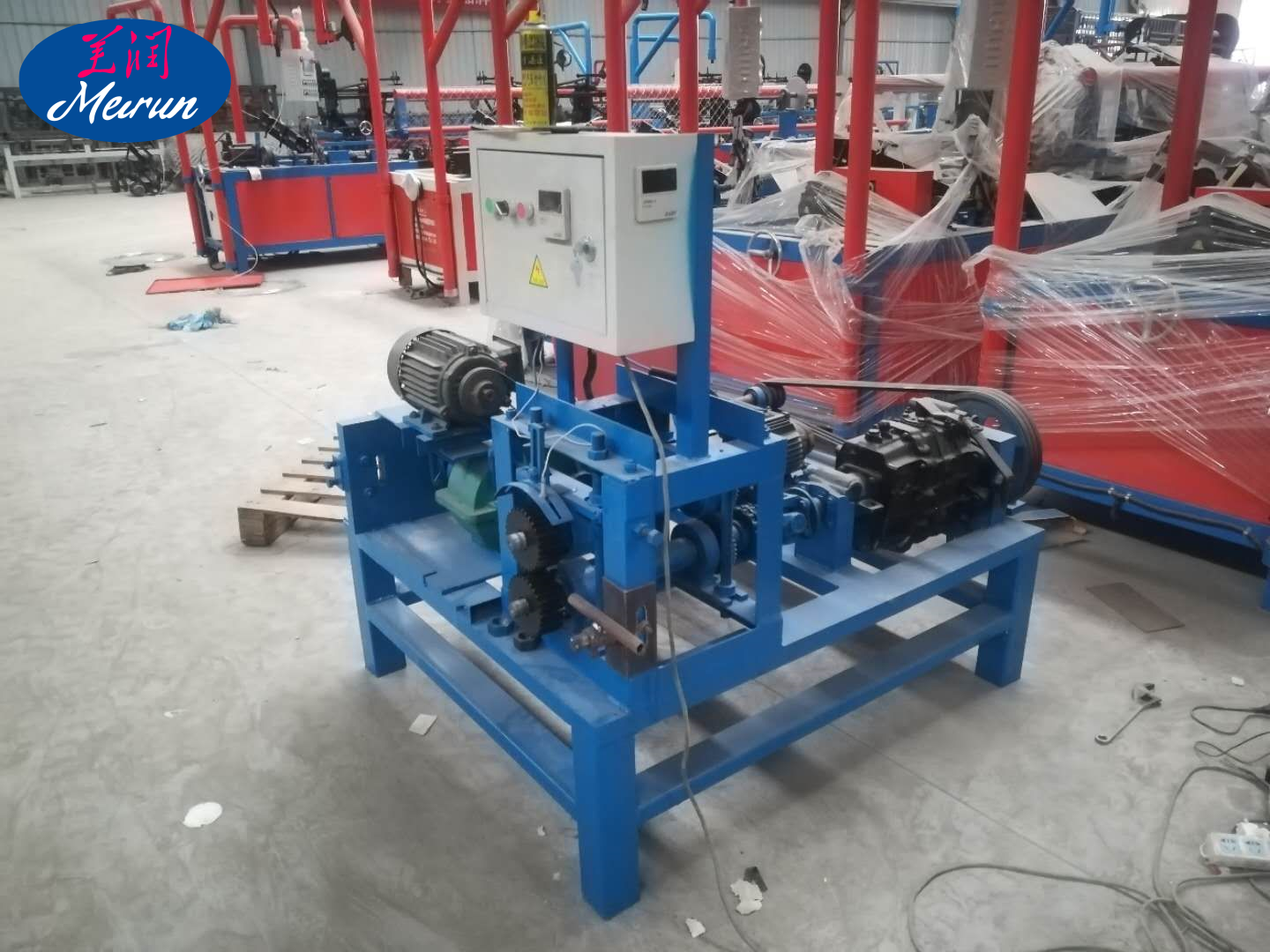 0.8mm-4.0mm Conveyor Belt Metal Mesh Making Machine