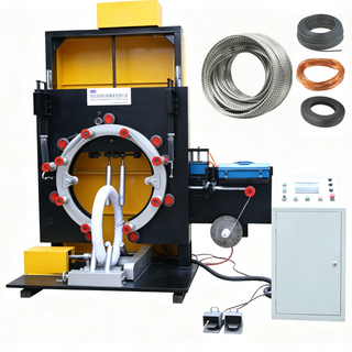 Cost-Effective Steel Wire Coil Wrapping Machine Suitable for Razor Barbed Wire